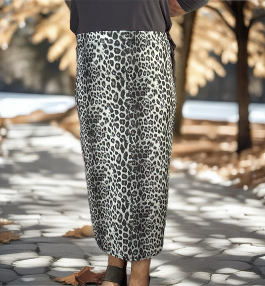 Grey Leopard 32"/33"  & 27"/29"Skirt