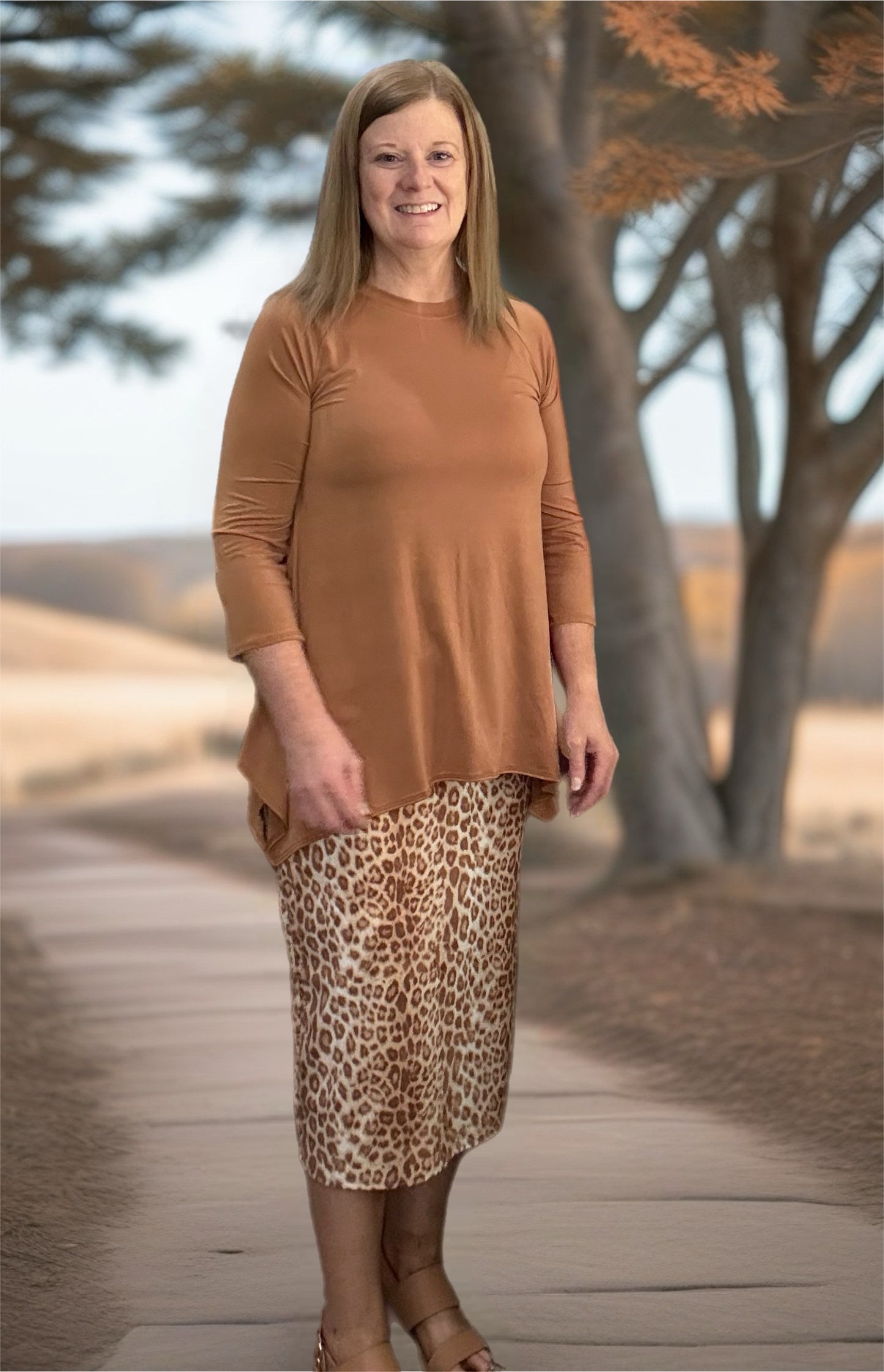 Light Leopard 32"/33"  & 27"/29"Skirt