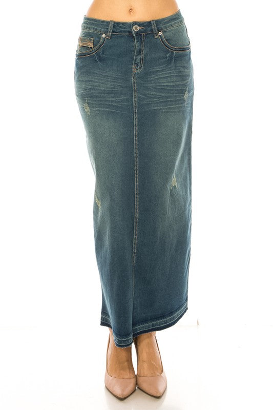 Vintage Wash Denim with pocket design
