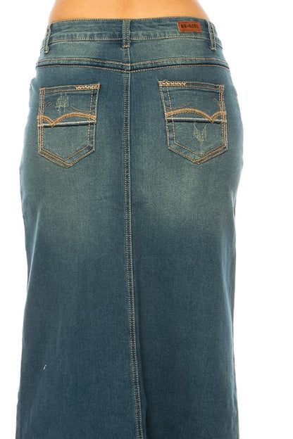 Vintage Wash Denim with pocket design